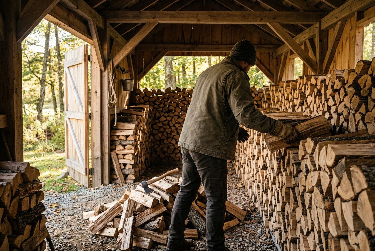 Каминный запас на сезон в Архангельске, осина